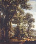 Claude Lorrain Landscape with a goatherd and goats oil painting picture wholesale